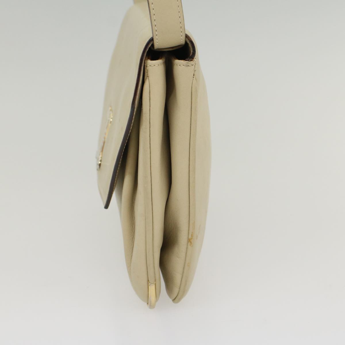 Luxury CELINE Shoulder Bag Leather Beige  ep1657