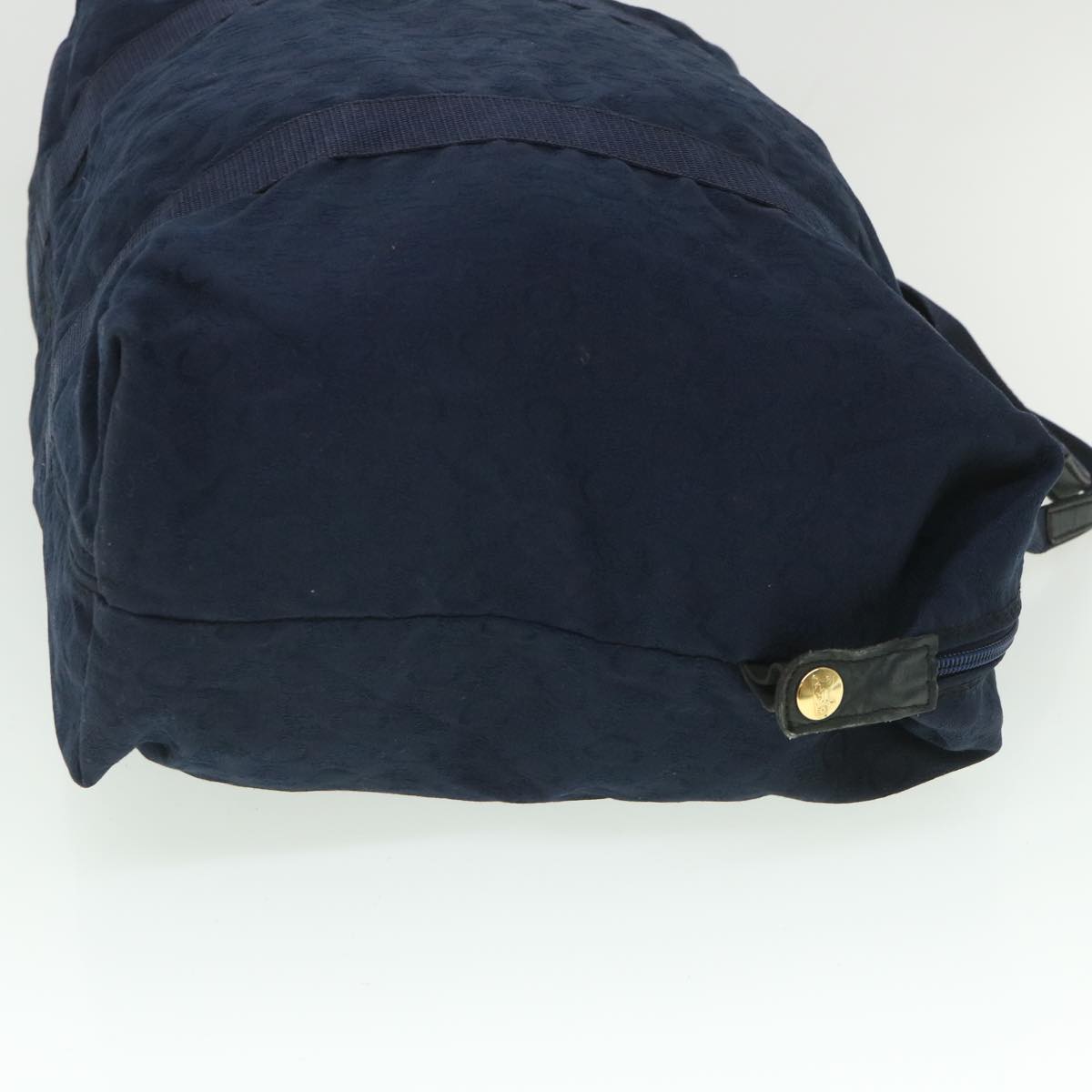 Luxury CELINE C Macadam Canvas Boston Bag Navy  ep1860
