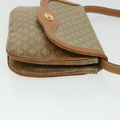 Luxury CELINE Macadam Canvas Shoulder Bag Beige  ep1877