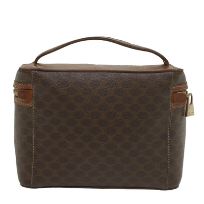 Luxury CELINE Macadam Canvas Hand Bag PVC Leather Brown  ep1954
