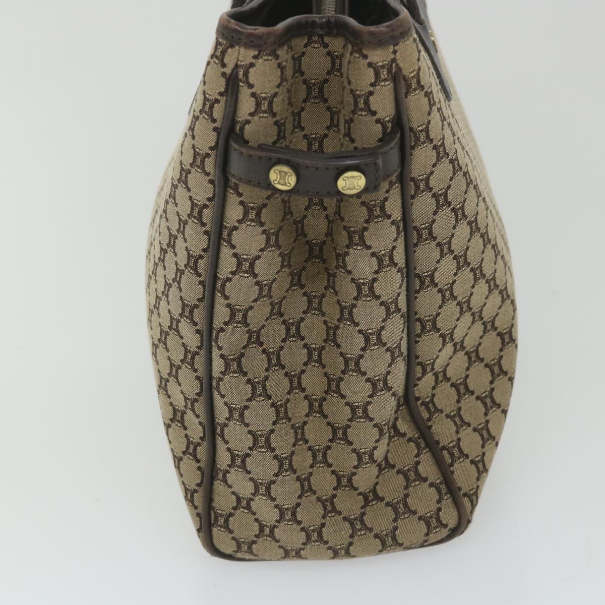Luxury CELINE Macadam Canvas Tote Bag Beige  ep2286