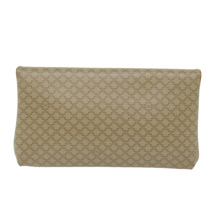 Luxury CELINE Macadam Canvas Clutch Bag Beige  ep2934