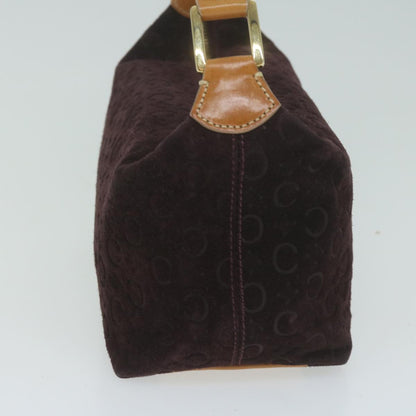 Luxury CELINE C Macadam Canvas Shoulder Bag Purple  ep3038