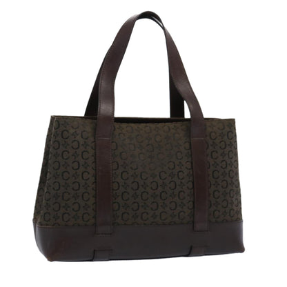 Luxury CELINE C Macadam Canvas Tote Bag Brown  ep3195