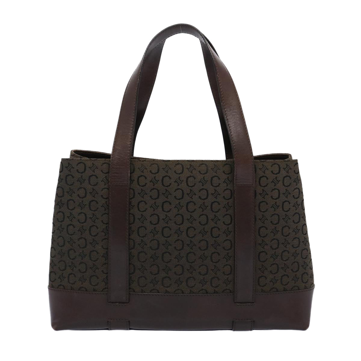 Luxury CELINE C Macadam Canvas Tote Bag Brown  ep3195