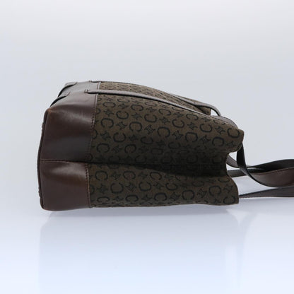 Luxury CELINE C Macadam Canvas Tote Bag Brown  ep3195