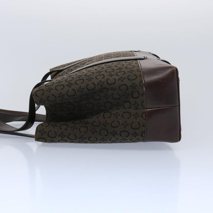 Luxury CELINE C Macadam Canvas Tote Bag Brown  ep3195