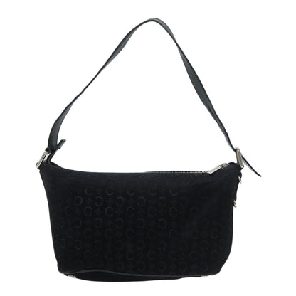 Luxury CELINE C Macadam Canvas Shoulder Bag Black  ep3728