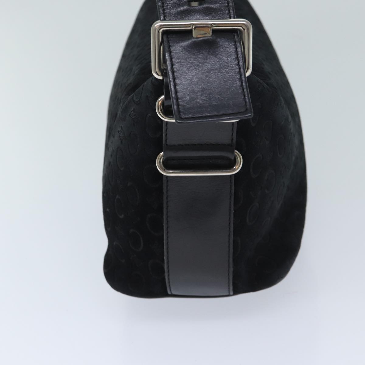 Luxury CELINE C Macadam Canvas Shoulder Bag Black  ep3728