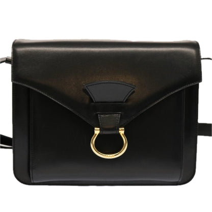 Luxury CELINE Shoulder Bag Leather Black  ep3891