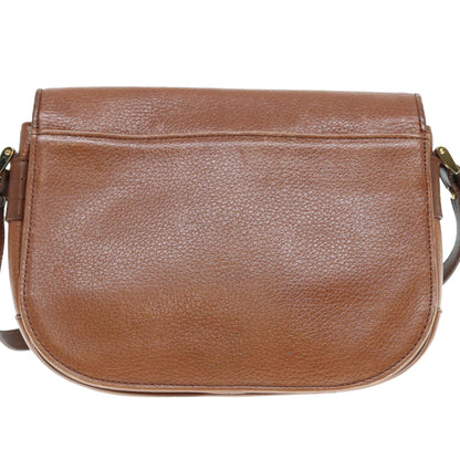 Luxury BurberrySs Shoulder Bag Leather Brown Auth ep4387