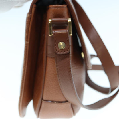 Luxury BurberrySs Shoulder Bag Leather Brown Auth ep4387