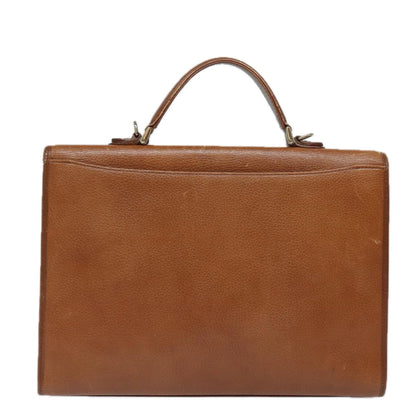 Luxury BurberrySs Hand Bag Leather 2way Brown Auth ep4729