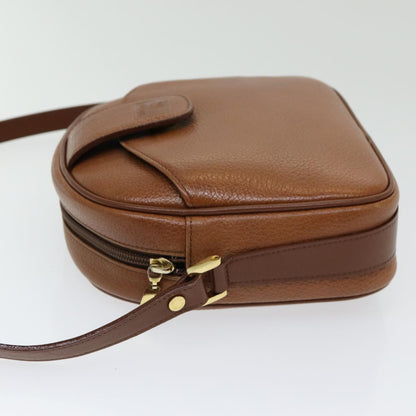 Luxury BurberrySs Shoulder Bag Leather Brown Auth ep5049