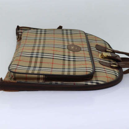 Luxury BurberrySs Nova Check Garment Cover Canvas Beige Brown Auth ep5154
