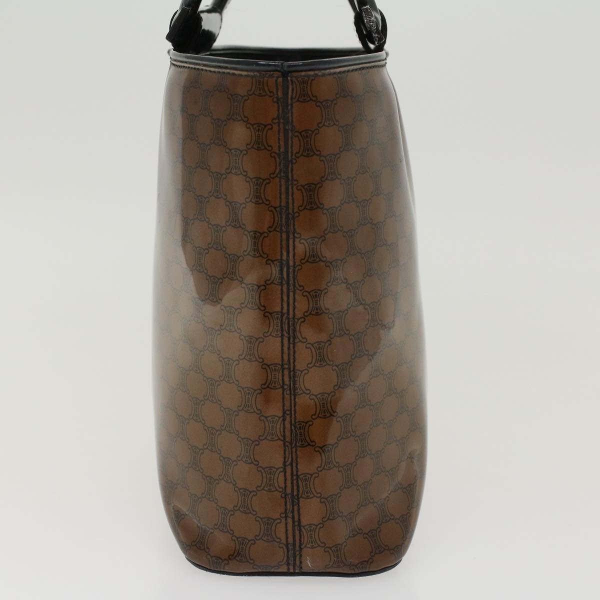 Luxury CELINE Macadam Canvas Hand Bag Brown  ep989