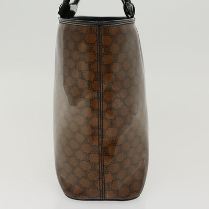 Luxury CELINE Macadam Canvas Hand Bag Brown  ep989