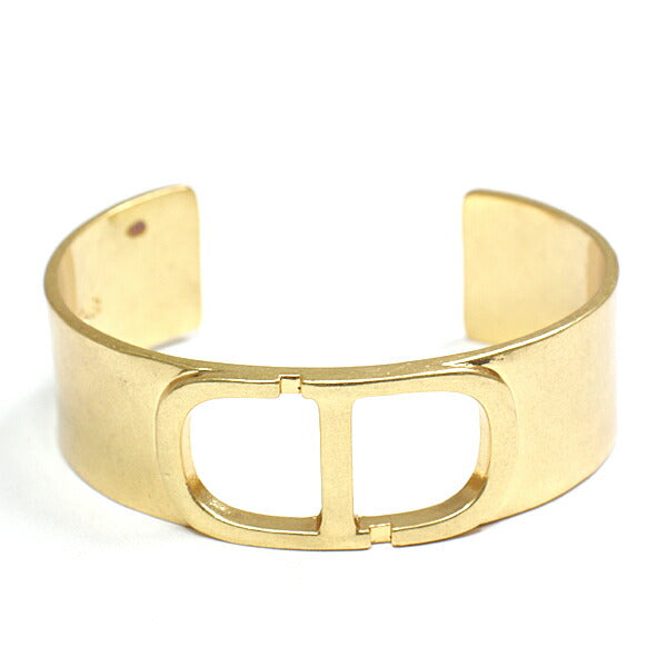 Dior Bangle metal gold bracelet Brand jewelry Women
