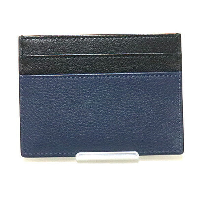 DIOR HOMME Card Case 2CNCHOOICNT Calfskin Black x navy Dior Homme Pass Case mens
