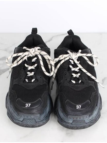 Luxury Balenciaga Trending 2025 Dirty Black 37