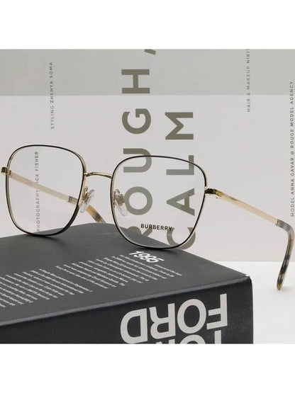 Luxury Burberry Eyewear File Elliot Eyeglasses Gold