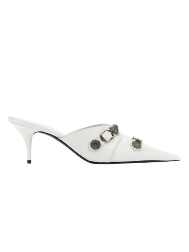 Luxury Balenciaga Trending 2025 Cagole 70mm Mule Optic White