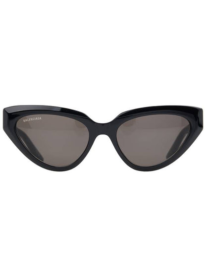 Luxury Balenciaga Trending 2025 Eyewear BB Logo Cat Eye Sunglasses Black
