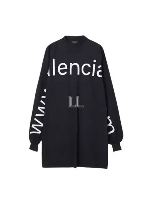 Luxury Balenciaga Trending 2025 Embroidered Logo Sweatshirt Black