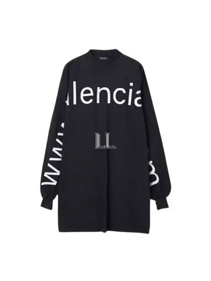 Luxury Balenciaga Trending 2025 Embroidered Logo Sweatshirt Black