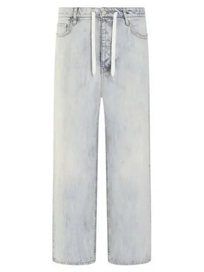 Luxury Balenciaga Trending 2025 Denim Straight Jeans Blue