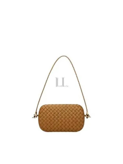 Luxury Bottega Veneta Knot Minadiair On Strap Tote Bag Camel