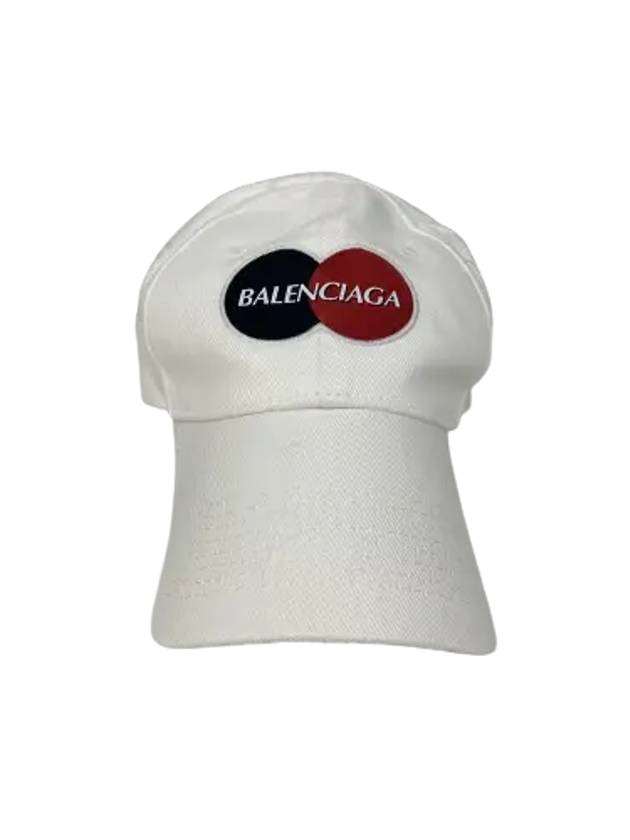 Luxury Balenciaga Trending 2025 Uniform Ball Cap White