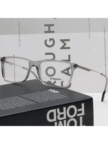 Luxury Burberry Eyewear Harrington Horn-rimmed Eyeglasses Grey