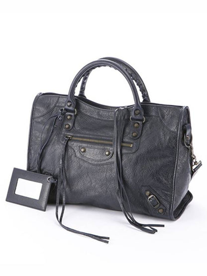 Luxury Balenciaga Trending 2025 Classic City Small Tote Bag Grey