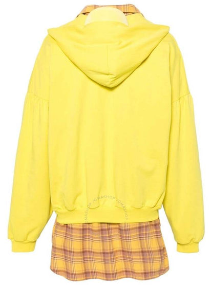 Luxury Balenciaga Trending 2025 hooded sweatshirt 772206TPVG6 7440 YELLOW BLACK