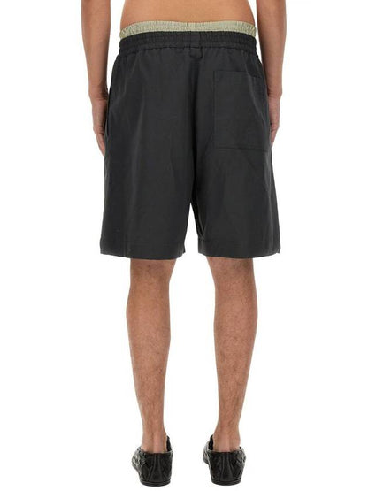 Luxury Bottega Veneta 24 ss Double Waistband Shorts 785715 V3G20 1235 B0111077033