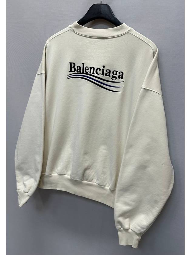 Luxury Balenciaga Trending 2025 Wave logo embroidered sweatshirt