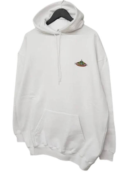 Luxury Balenciaga Trending 2025 Bonjour Oversized Hoodie White