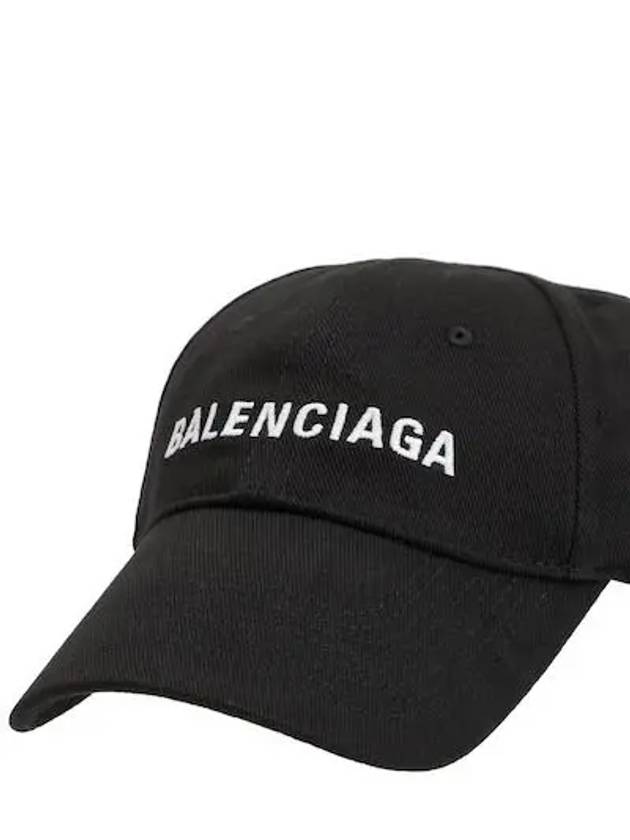 Luxury Balenciaga Trending 2025 Galleria Logo Ball Cap Black