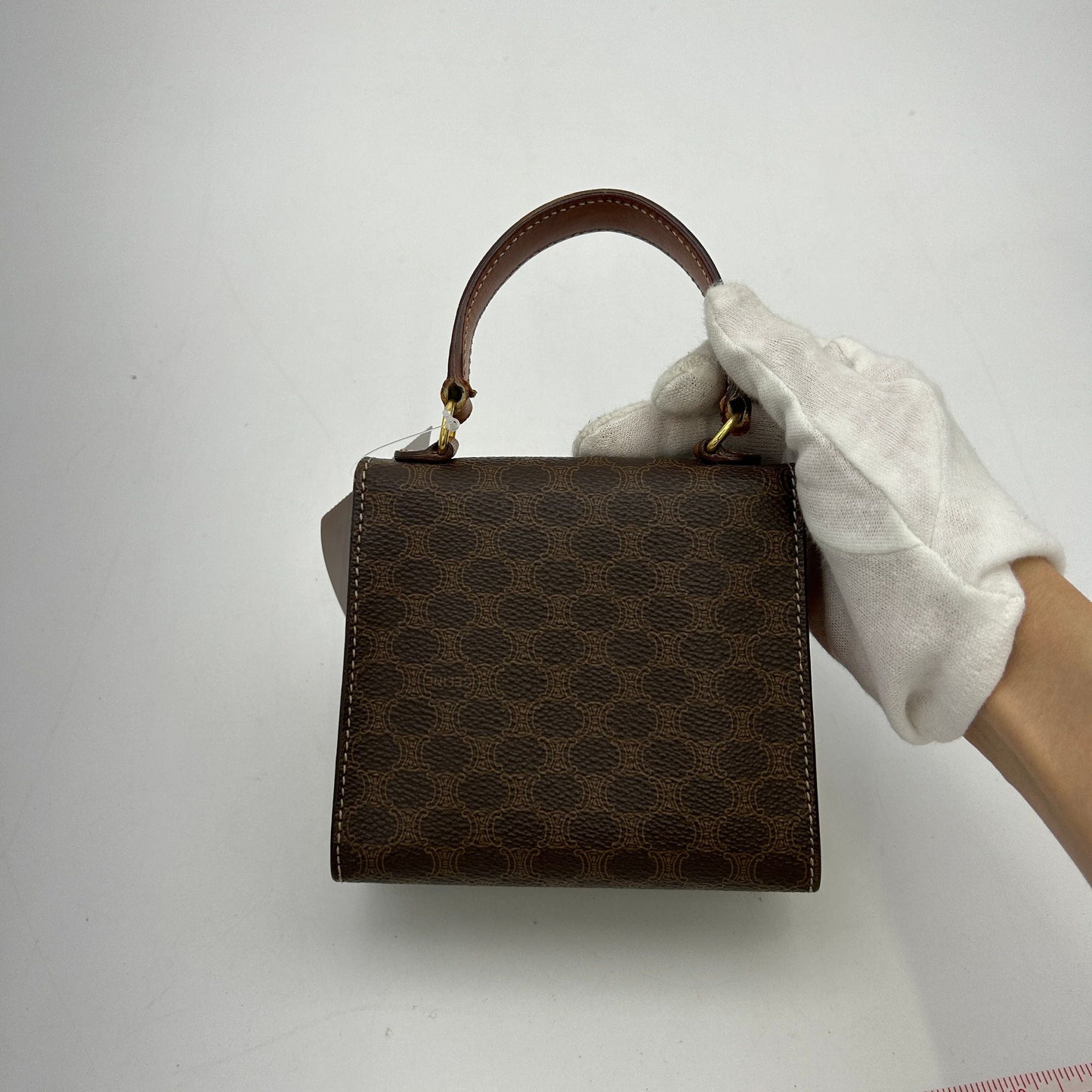 Luxury CELINE Macadam Gancini Two-way Small Handbag Shoulder bag IT2IZX4TDEWX