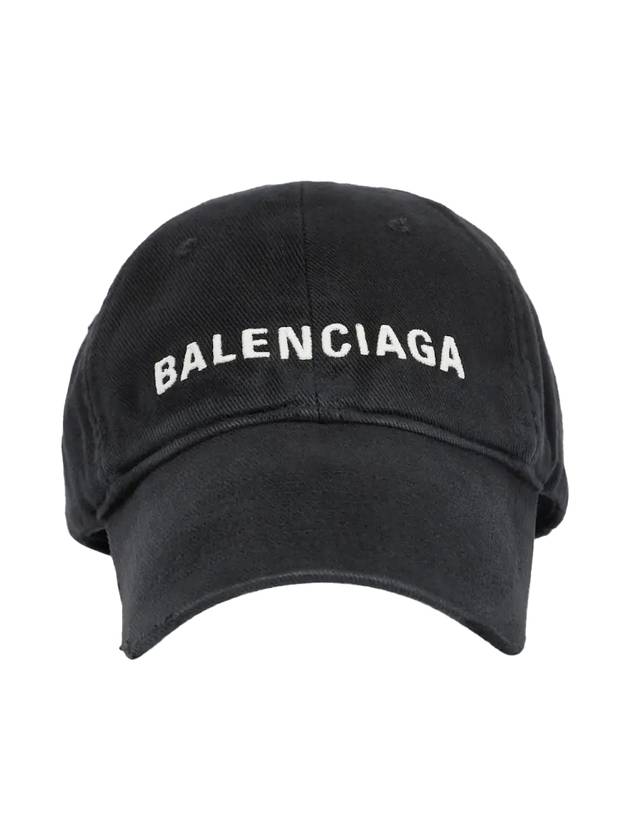 Luxury Balenciaga Trending 2025 Galleria Logo Ball Cap Black