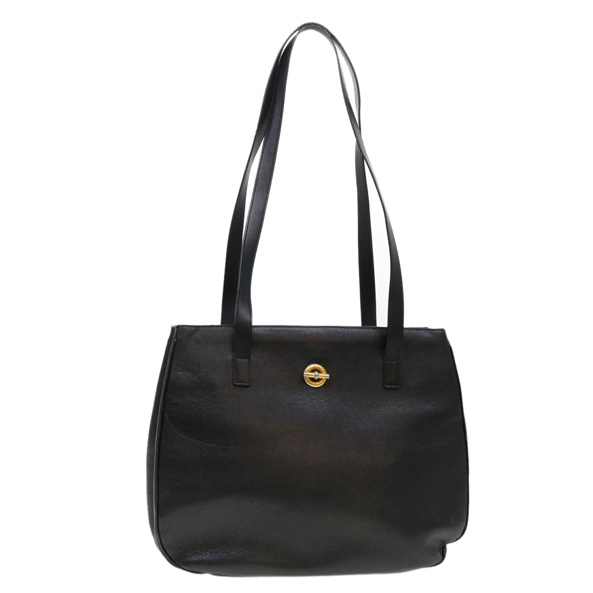 Luxury CELINE Shoulder Bag Leather Black  fm2285