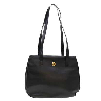 Luxury CELINE Shoulder Bag Leather Black  fm2285