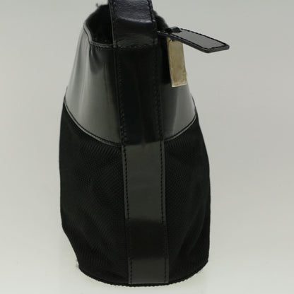 Luxury CELINE Shoulder Bag Canvas Black  fm2930