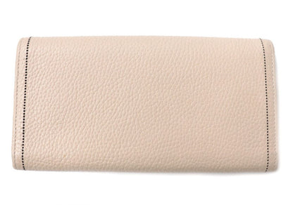 BALENCIAGA Long Wallet Purse Main: Leather pink beige Women