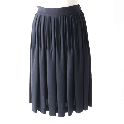 CHANEL skirt P41079 Outer: 70% rayon, Outer: 30% wool, Lining: 100% silk black Women 36
