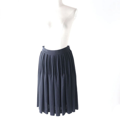 CHANEL skirt P41079 Outer: 70% rayon, Outer: 30% wool, Lining: 100% silk black Women 36