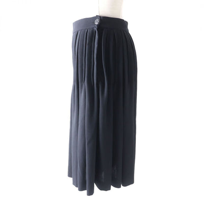 CHANEL skirt P41079 Outer: 70% rayon, Outer: 30% wool, Lining: 100% silk black Women 36