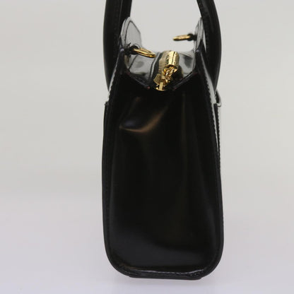 Luxury CELINE Hand Bag Leather 2way Black  hk1062