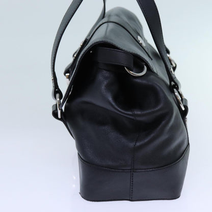 Luxury CELINE Shoulder Bag Leather Black  hk1202